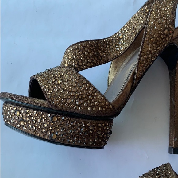 Gold Gem Heels - Picture 3 of 3